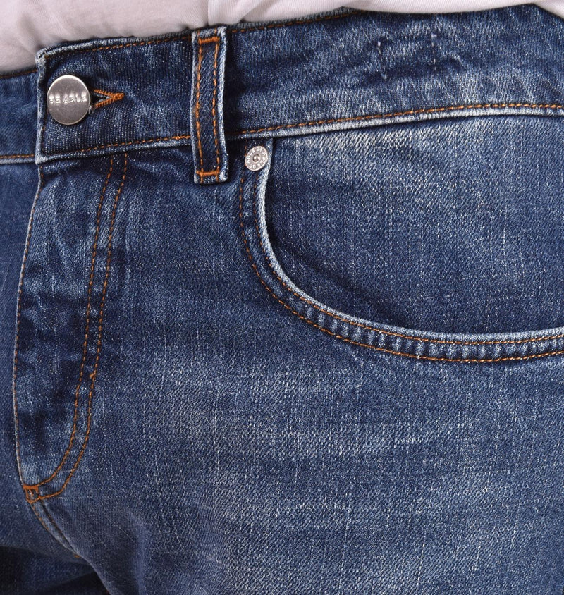 Jeans Be Able Davis Shorter blu chiaro 