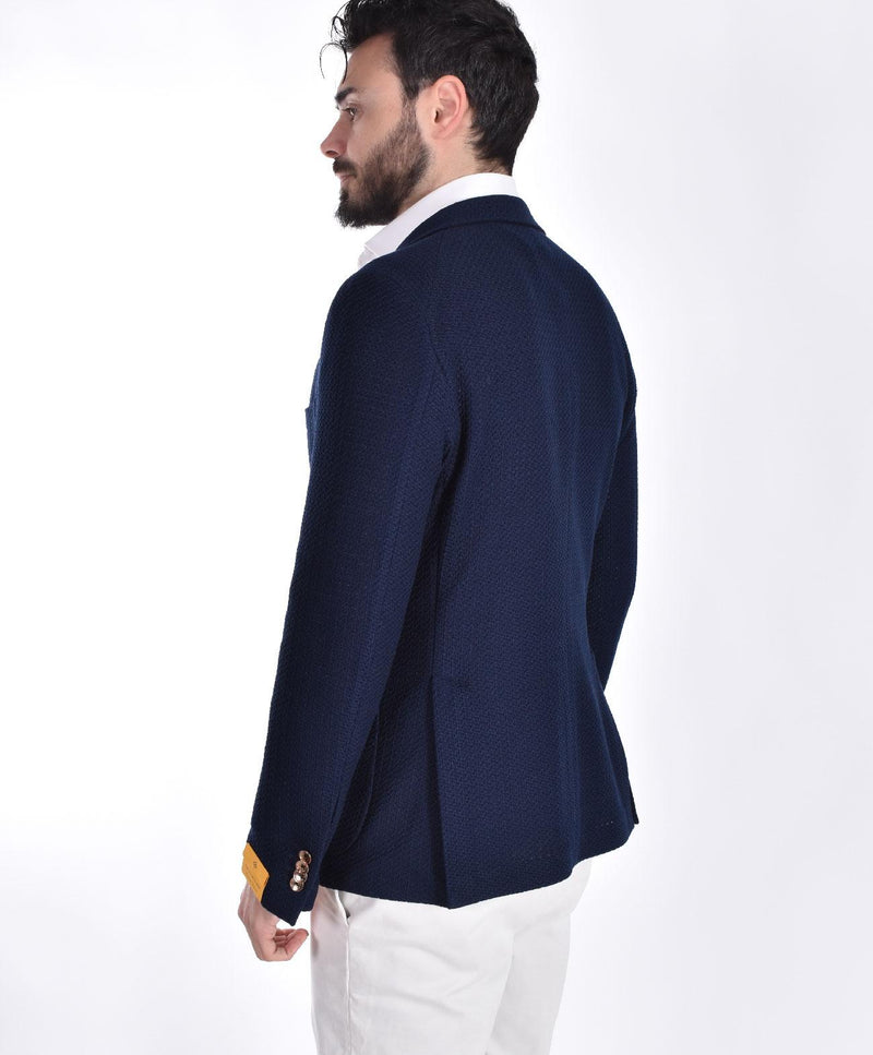 Giacca Tagliatore maglia blu G-Dakar 