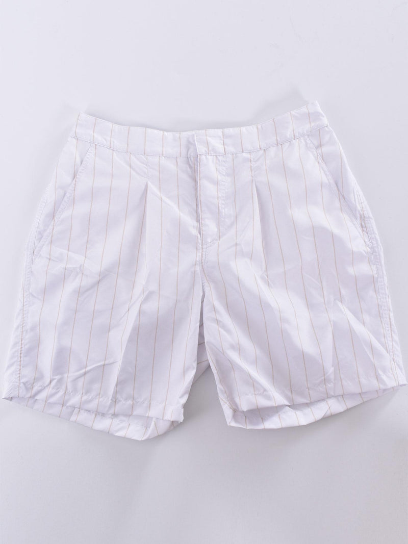 Costume Gran Sasso righe bianco 
