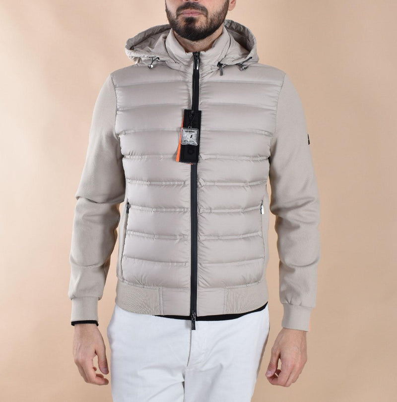 Giubbotto Heskimo doppio tessuto beige 944007102 HèSKIMO