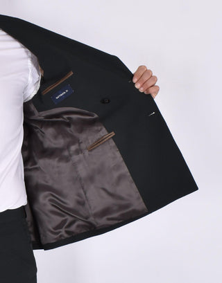 Abito Simbols doppiopetto verde A11840C050 SIMBOLS