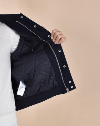 Giubbotto college Schott maniche pelle Teddy LCTEDDYBD201 Schott