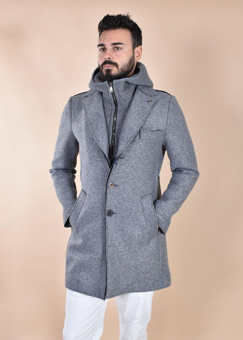 Cappotto BoB grigio cenere Andy giubbino interno ANDY1 53TRT01 BOB
