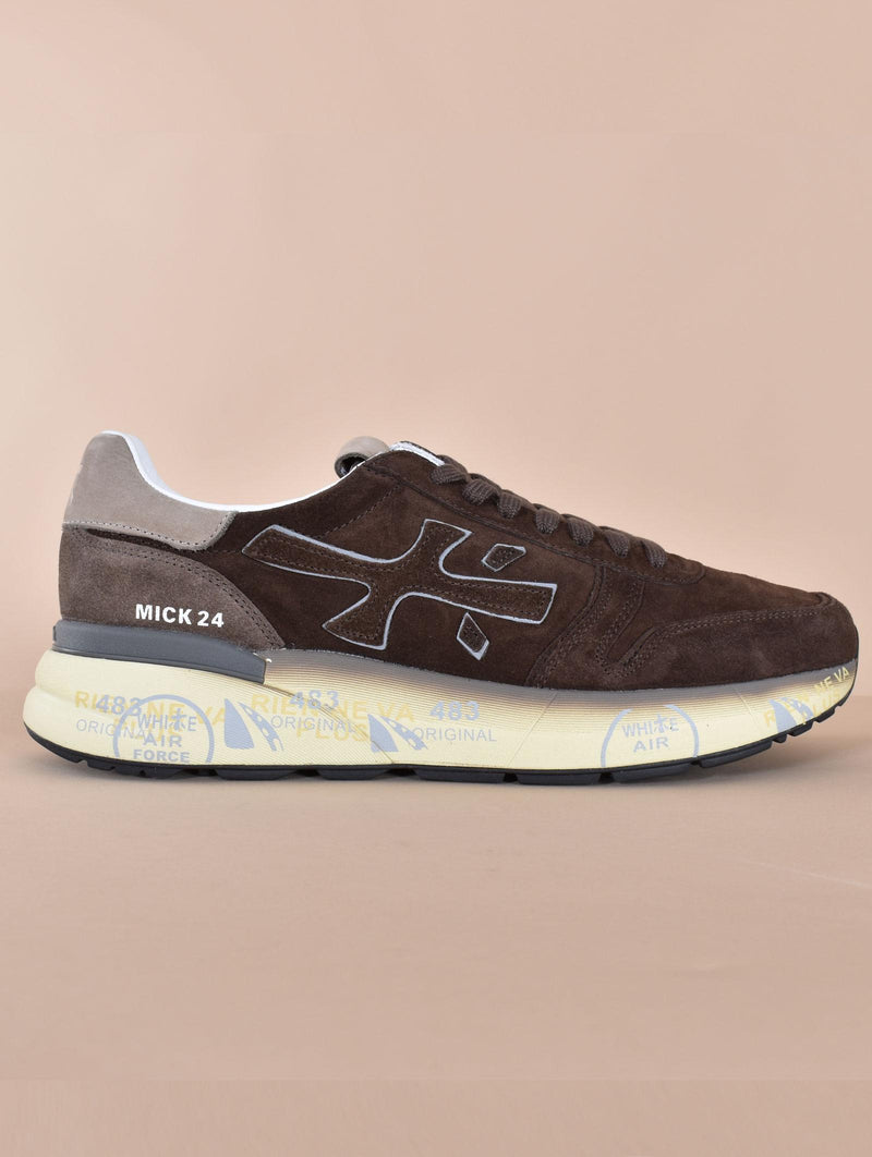Scarpe Premiata sneakers Mick 7898 suede marrone MICK7898 PREMIATA