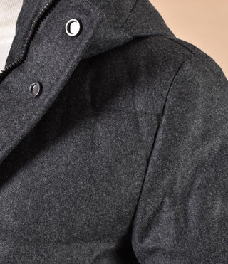 Giubbotto parka Duno Magnus Loro Piana antracite Levico MAGNUS480 DUNO