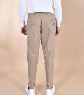 Pantalone BOB beige Run127 coulisse RUN12701 BOB