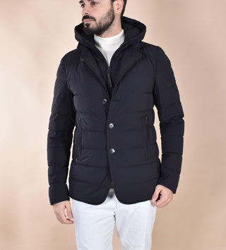 Giubbotto Duno Master Licosa nero cappuccio MASTER H901 DUNO