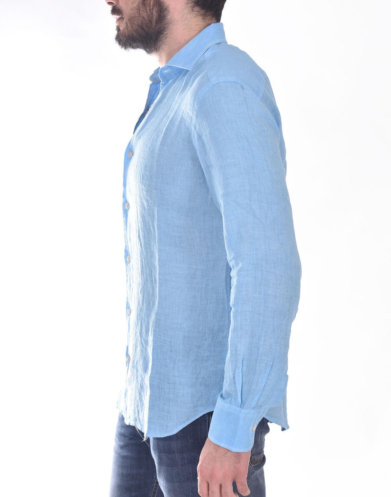 Camicia Mc2 Saint Barth celeste pamplona lino 