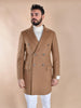 Cappotto Breras doppiopetto cammello Lione