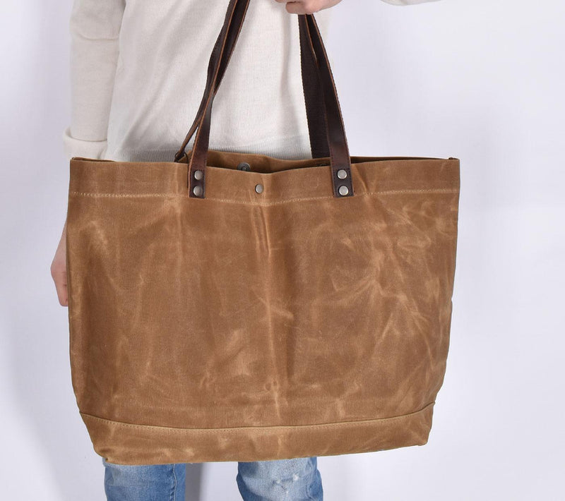 Borsa Bredford Waco canvas ruggine 