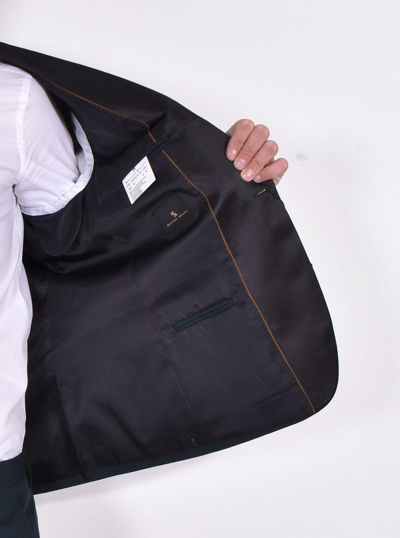 Abito Marcel Morel smoking verde sciallato AB0215-2515 Marcel Morel