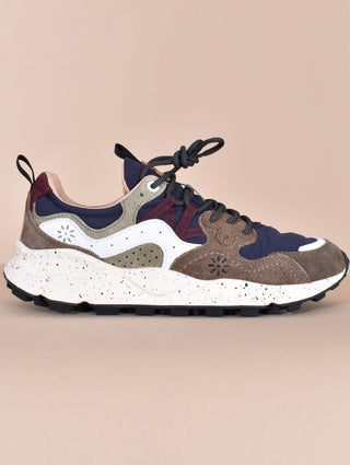 Scarpe Sneakers Flower Mountain Yamano marrone blu YAMANO3D31 Flower Mountain