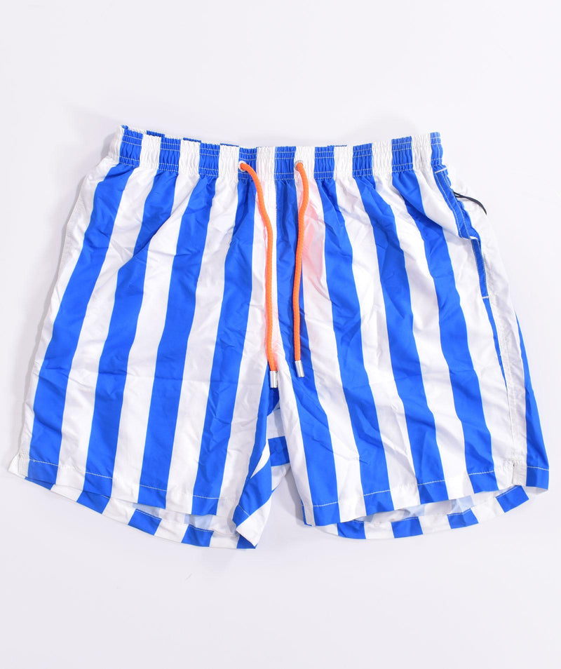 Costume Mc2 Saint Barth righe bianco azzurro 