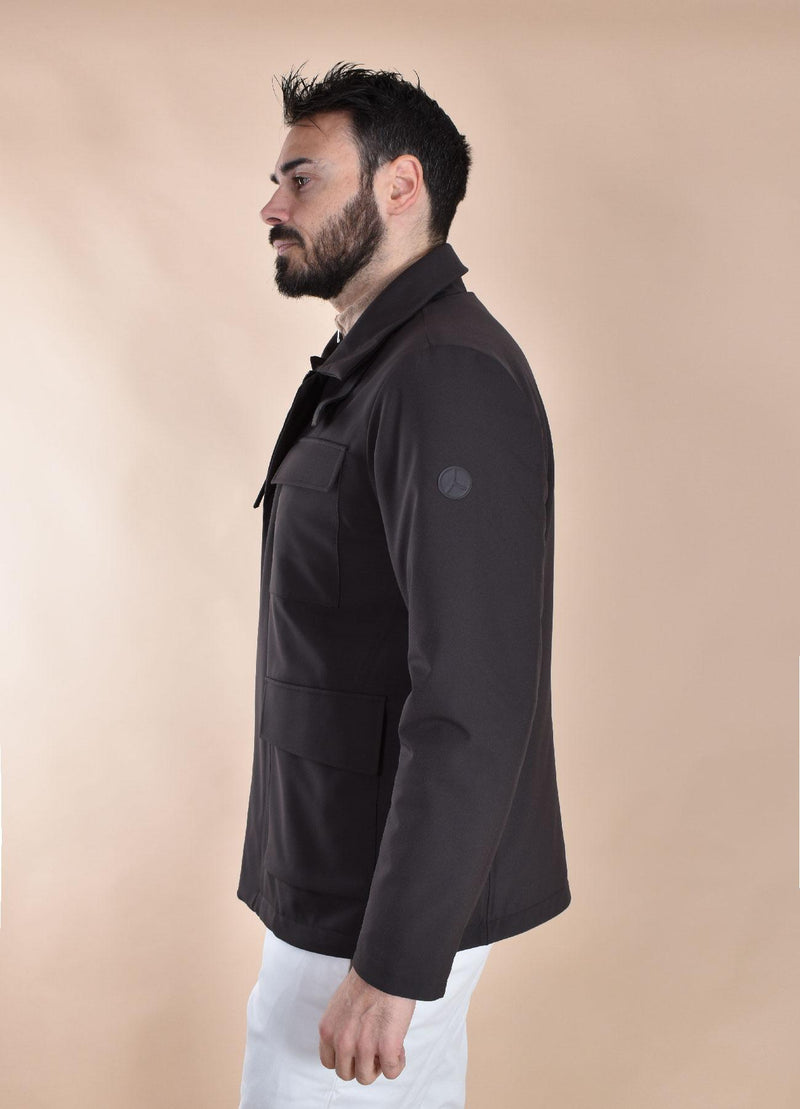 Giubbotto People of Shybuya marrone kasugai PM981290 People of Shibuya