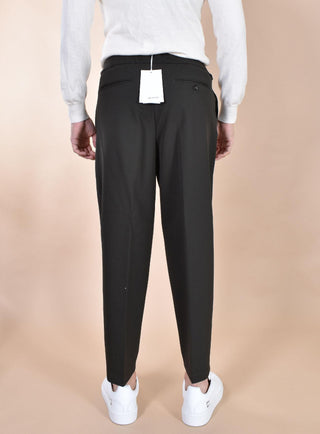 Pantalone Be Able Taka verde elastico cinturino TAK BTN01 BE ABLE