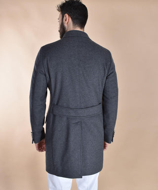 Cappotto Breras doppiopetto grigio Lione LIONEC721165 BRERAS Milano