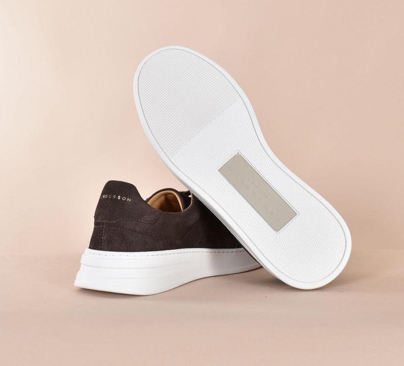 Scarpe sneakers Henderson camoscio moro PANTHER2 HENDERSON