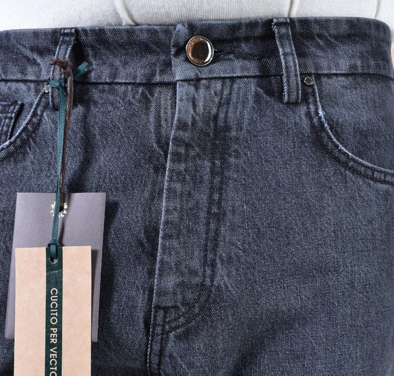 Pantalone jeans Berwich chiaia nero risvolti KK10002 BERWICH