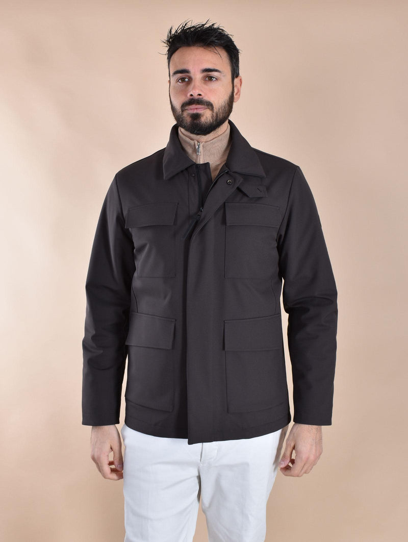 Giubbotto People of Shybuya marrone kasugai PM981290 People of Shibuya