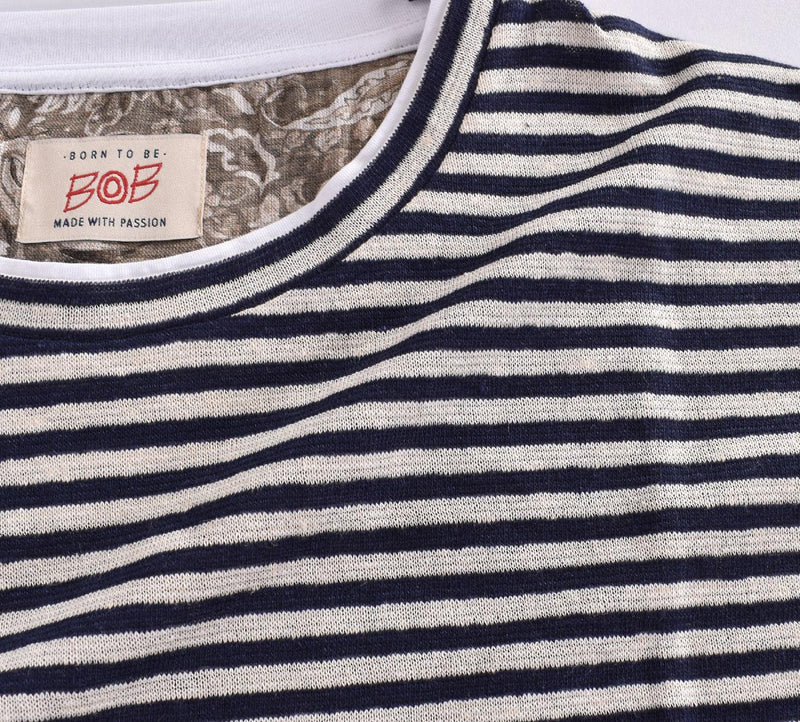 T-shirt BoB righe Coast blu 