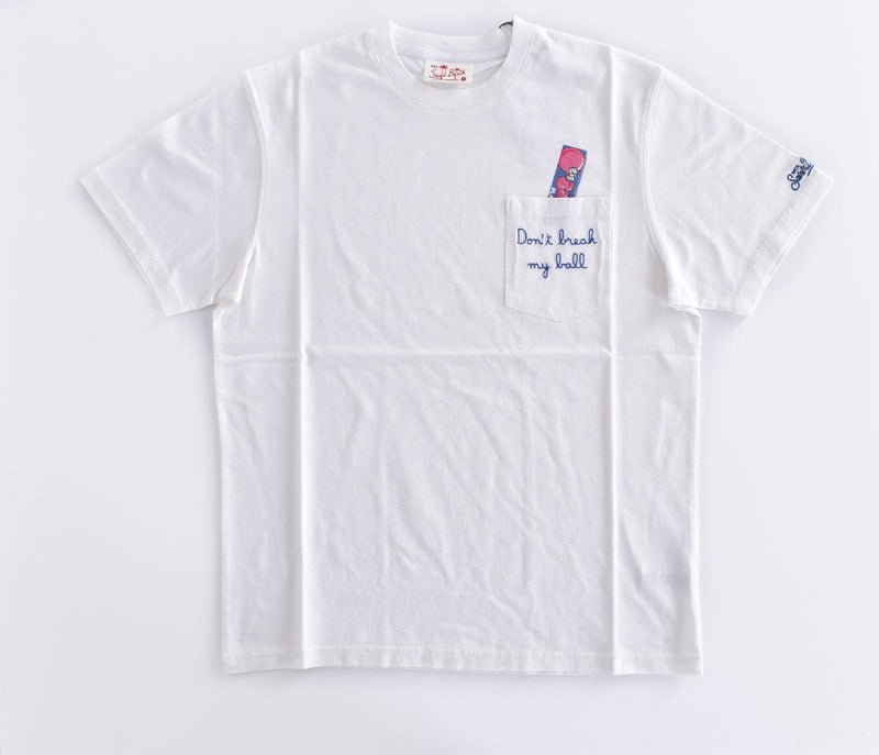 T-shirt Mc2 Saint Barth Big Babol don't break 0536401 MC2 SAINT BARTH