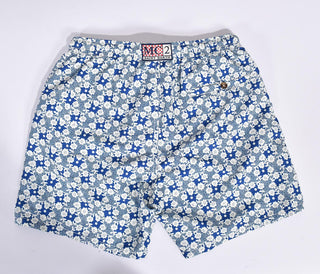 Costume Mc2 Saint Barth indian floreal bianco blu 0463961 MC2 SAINT BARTH