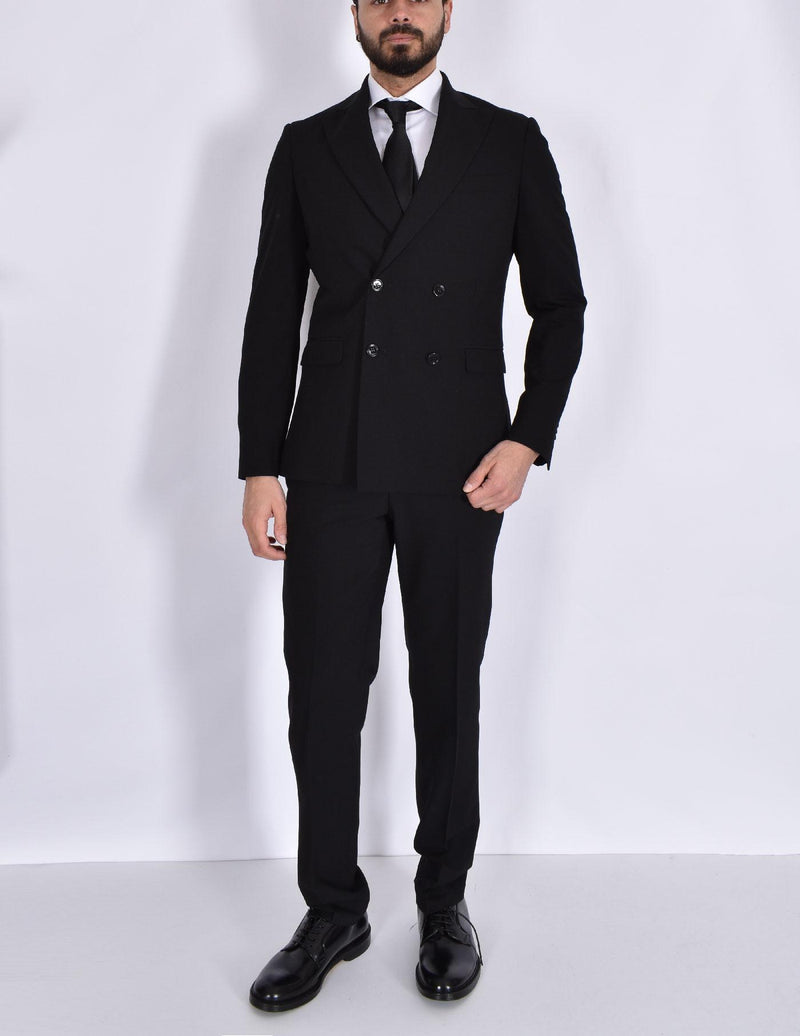 Abito Simbols doppiopetto nero A11840C090 SIMBOLS