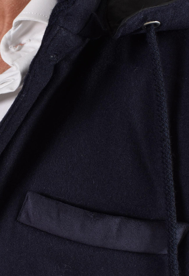 Smanicato Gran Sasso blu cappuccio Sartorial 23192 51303598 GRAN SASSO