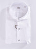 Camicia Borriello lino taschini bianca