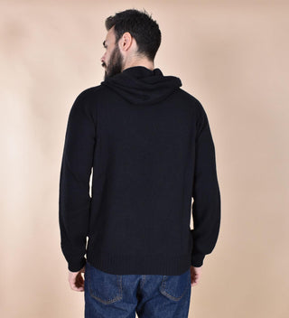 Felpa maglia Gran Sasso Super geelong nera 24172 25024099 GRAN SASSO