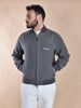 Giubbotto Circolo 1901 bomber college grigio Raglan