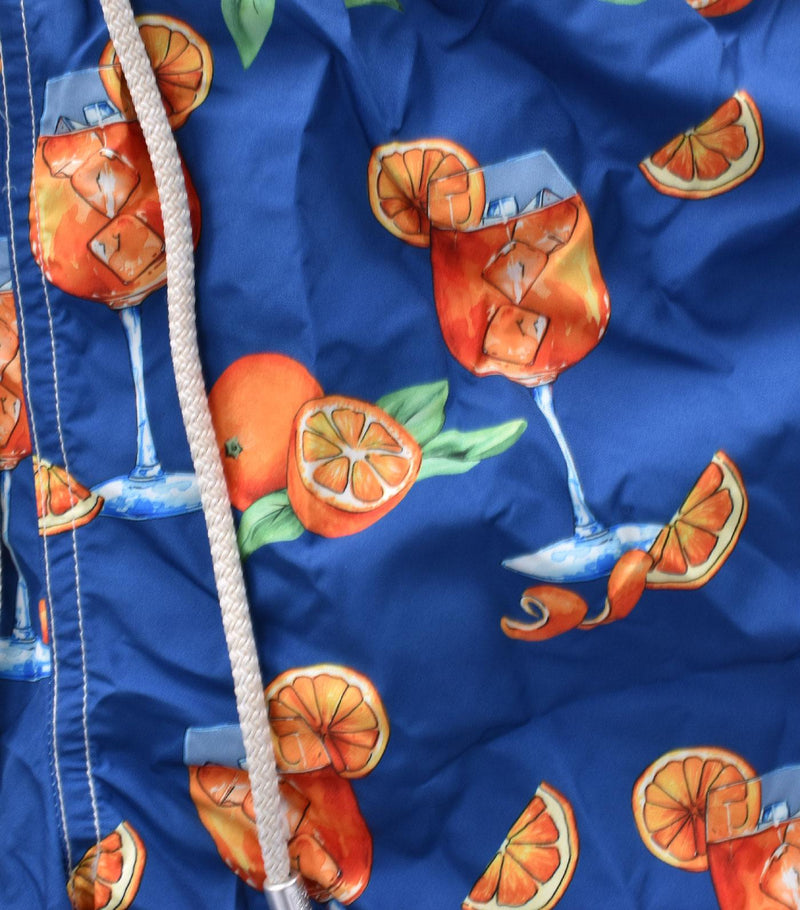 Costume bagno Mc2 Saint Barth orange taste blu 0548561 MC2 SAINT BARTH