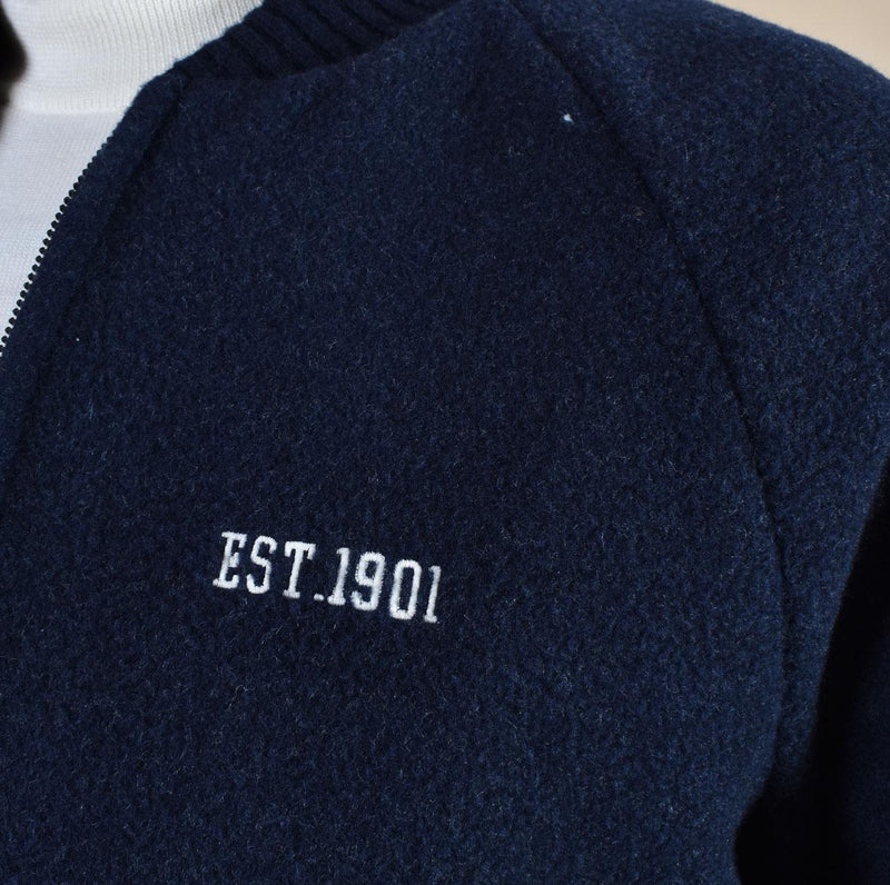 Giubbotto Circolo 1901 bomber college blu Raglan CN51010090 CIRCOLO 1901