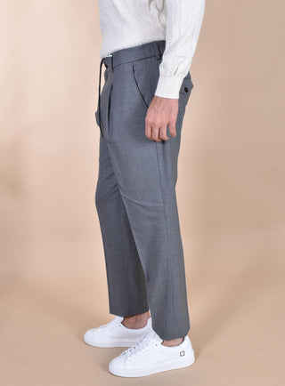 Pantalone Be Able new Riccardo grigio chiaro pinces GBC NEW RICC01 BE ABLE