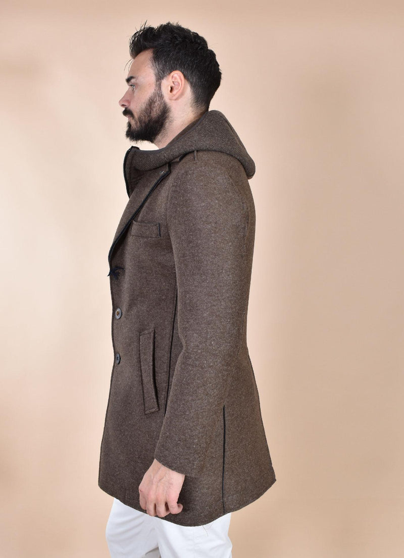 Cappotto BoB marrone Andy giubbino interno ANDY1 53TRT02 BOB