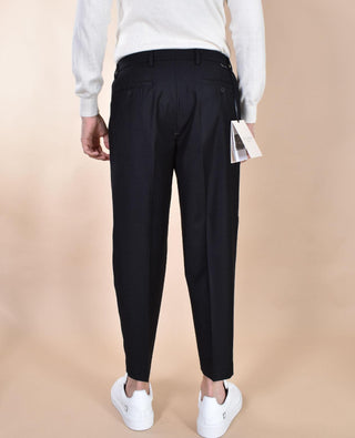 PAntalone Yes London lana vergine nero XP334501 YES LONDON