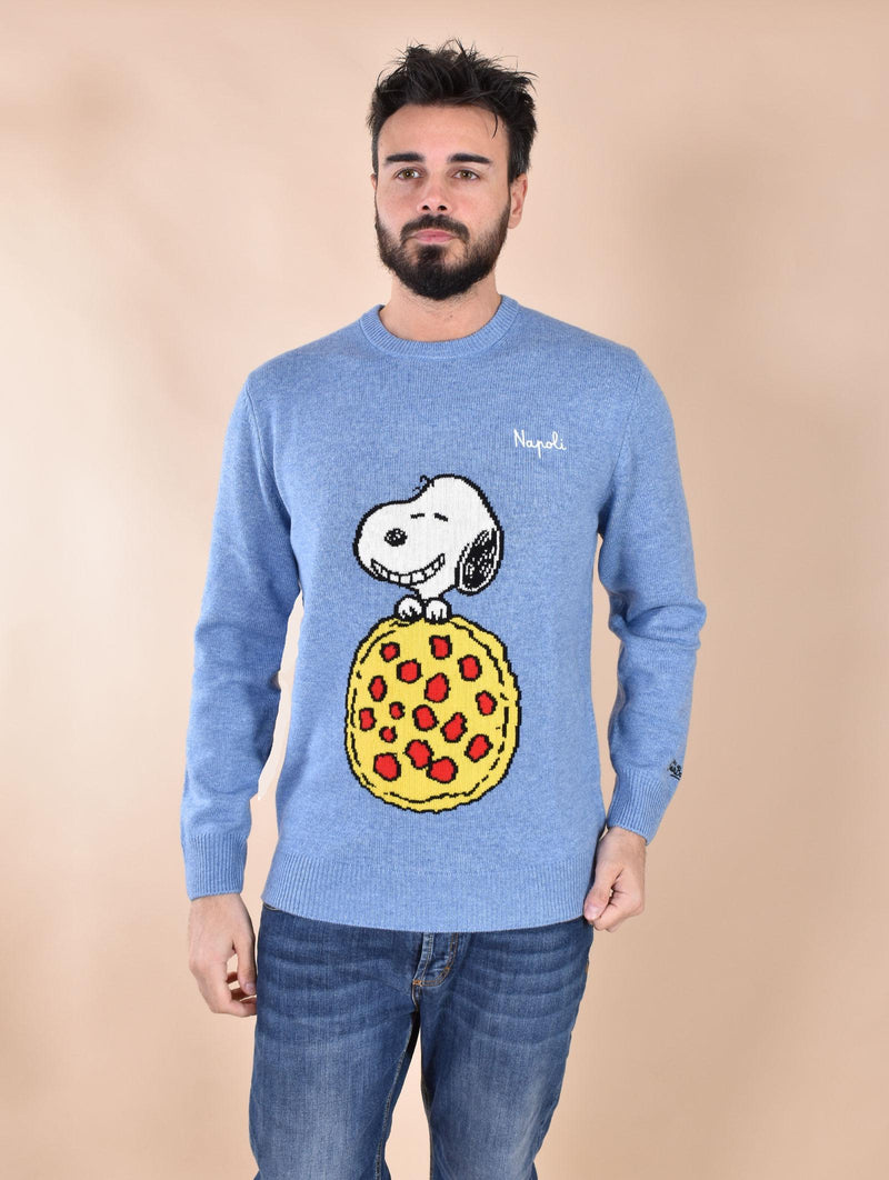 Maglia Mc2 Saint Barth Snoopy Napoli Peanuts 0309633 MC2 SAINT BARTH