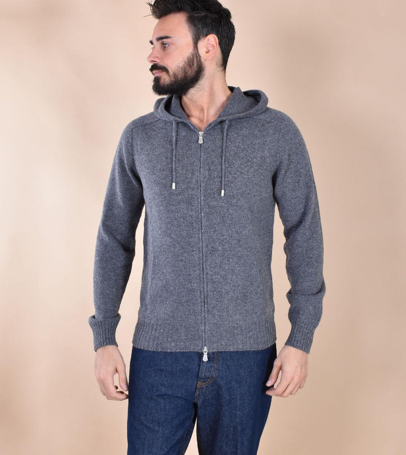 Felpa maglia Gran Sasso Super geelong grigio 24172 25024093 GRAN SASSO