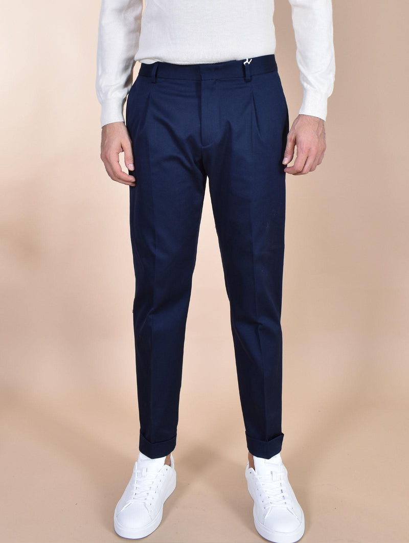 Pantalone Be Able ricky regular blu twill GSO GSO RICK03 BE ABLE