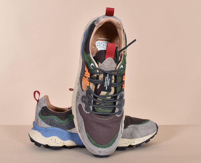 Scarpe Sneakers Flower Mountain Yamano verde YAMANO31B98 Flower Mountain