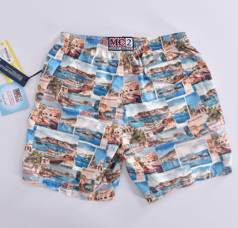 Costume bagno Mc2 Saint Barth saluti portocervo 