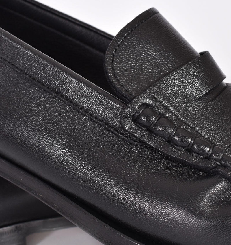 Mocassini Henderson nero nappa 