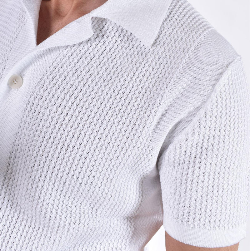 Camicia Daniele Fiesoli maglia bianca 