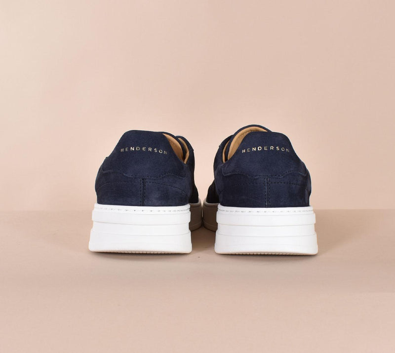 Scarpe sneakers Henderson camoscio blu PANTHER4 HENDERSON