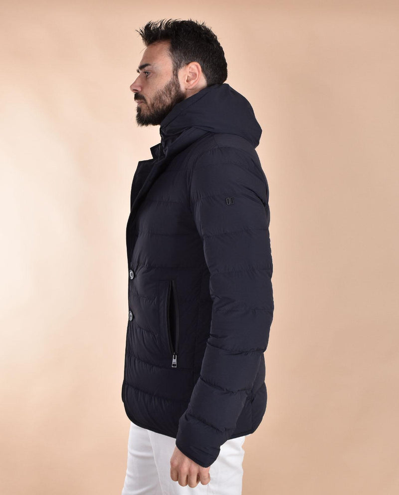 Giubbotto Duno Master Licosa blu notte cappuccio MASTER H845 DUNO