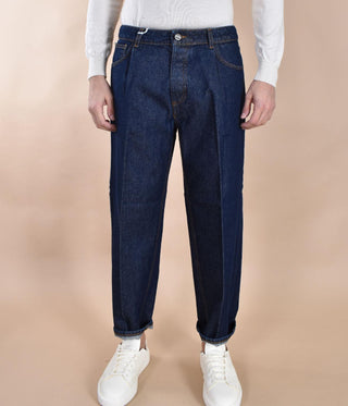 Jeans Be Able largo Fred blu scuro GFB FRED0 BE ABLE