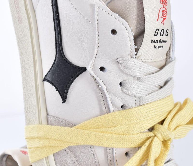 Sneakers Garden of God Earth Lea bianco nero 