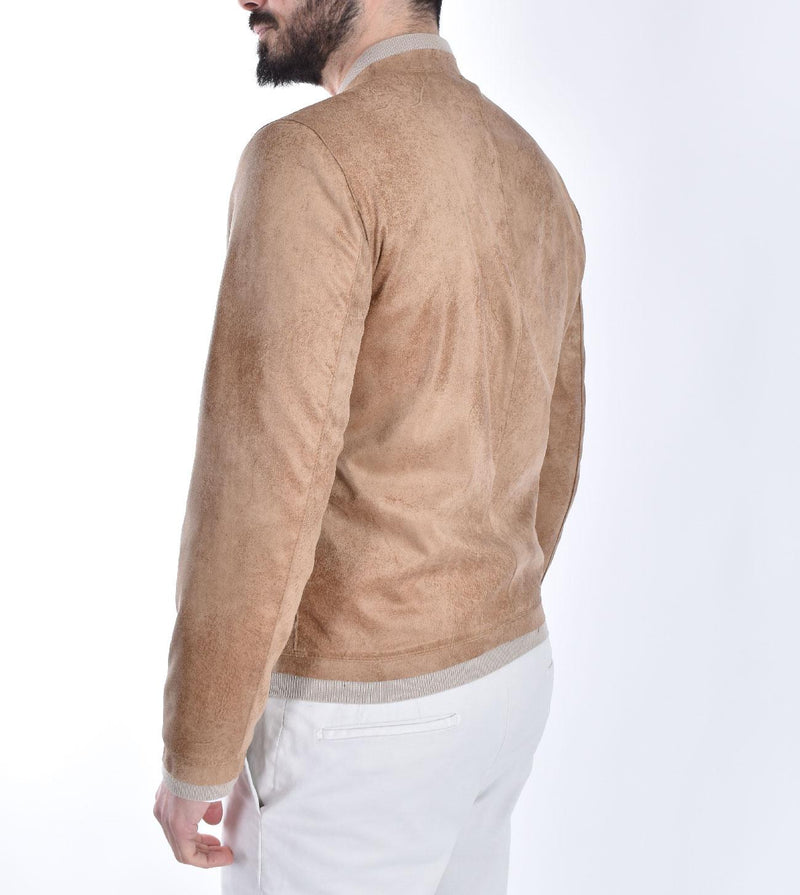 Giubbotto BoB suede Browna nocciola 