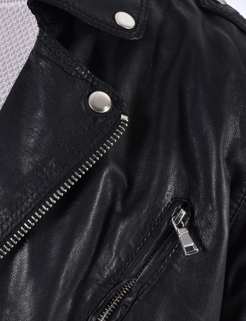 Giubbotto chiodo The Jack Leather Revenge 