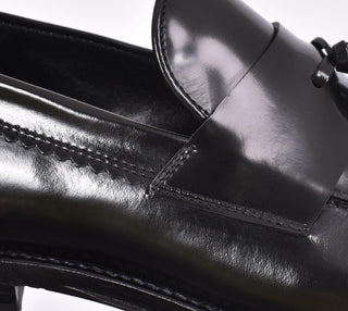 Scarpe Corvari Wembley mocassini nappine handmade 1824519 CORVARI